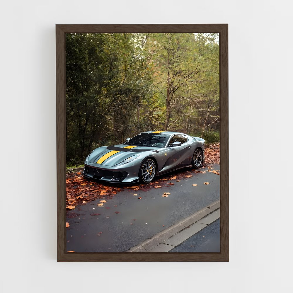 Poster competizione Vitesse cars – affiche Ferrari (vue 5)